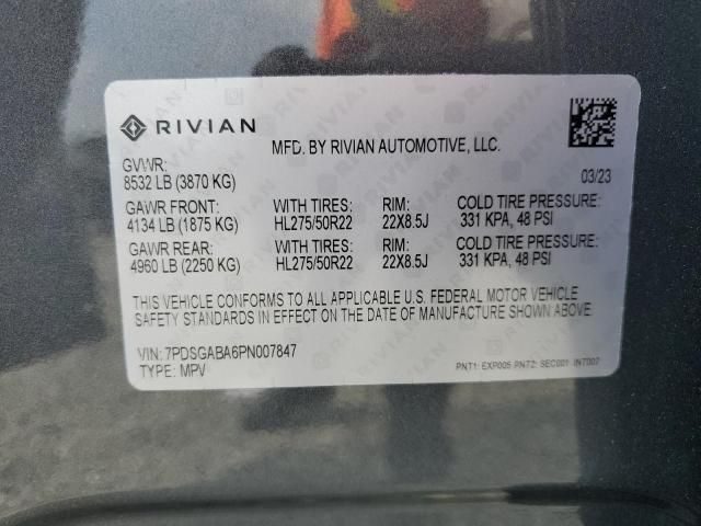 2023 Rivian R1S Adventure