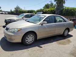 Vehiculos salvage en venta de Copart San Martin, CA: 2005 Toyota Camry LE