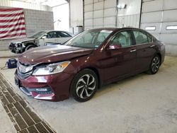 Salvage cars for sale at Columbia, MO auction: 2016 Honda Accord EXL