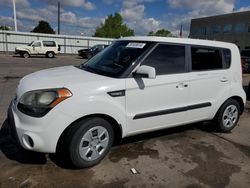 Salvage cars for sale from Copart Littleton, CO: 2012 KIA Soul