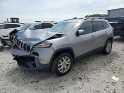 Salvage cars for sale at Wayland, MI auction: 2017 Jeep Cherokee Latitude