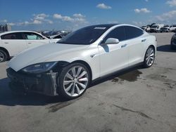 Salvage cars for sale at New Orleans, LA auction: 2014 Tesla Model S