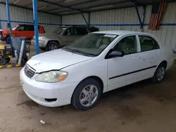 Salvage cars for sale at Colorado Springs, CO auction: 2006 Toyota Corolla CE