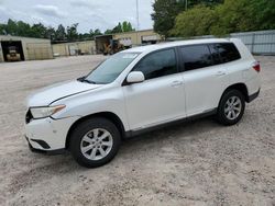 Salvage cars for sale from Copart Knightdale, NC: 2013 Toyota Highlander Base