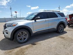 Salvage cars for sale at Greenwood, NE auction: 2021 Ford Explorer XLT