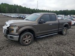 Salvage cars for sale at Lufkin, TX auction: 2016 Ford F150 Super Cab