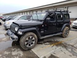 Salvage cars for sale at Louisville, KY auction: 2019 Jeep Wrangler Unlimited Sahara