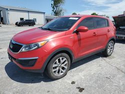 Salvage cars for sale from Copart Tulsa, OK: 2015 KIA Sportage LX