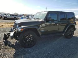 Vehiculos salvage en venta de Copart Eugene, OR: 2021 Jeep Wrangler Unlimited Sahara 4XE