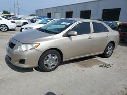 Salvage cars for sale from Copart Jacksonville, FL: 2009 Toyota Corolla Base