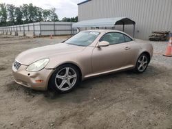 Salvage cars for sale at Spartanburg, SC auction: 2002 Lexus SC 430