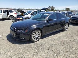 Salvage cars for sale from Copart Antelope, CA: 2012 Audi A4 Premium Plus