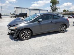 Salvage cars for sale from Copart Tulsa, OK: 2013 Honda Civic EX