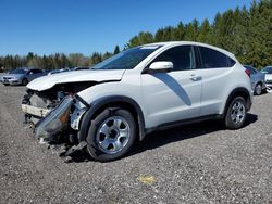 Salvage cars for sale from Copart Bowmanville, ON: 2016 Honda HR-V EX