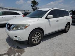 Salvage cars for sale at Tulsa, OK auction: 2013 Nissan Pathfinder S