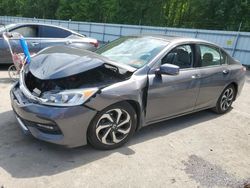 Salvage cars for sale at Glassboro, NJ auction: 2017 Honda Accord EXL