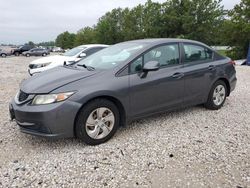 Salvage cars for sale from Copart Houston, TX: 2013 Honda Civic LX