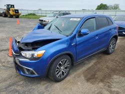 Salvage cars for sale at Mcfarland, WI auction: 2018 Mitsubishi Outlander Sport ES