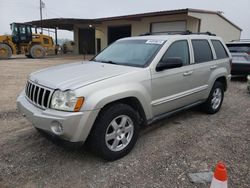 Salvage cars for sale at Temple, TX auction: 2010 Jeep Grand Cherokee Laredo