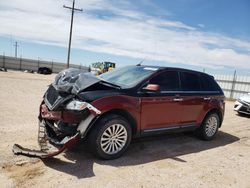 2014 Lincoln MKX en venta en Andrews, TX