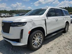 Salvage cars for sale at Ellenwood, GA auction: 2023 Cadillac Escalade ESV Premium Luxury