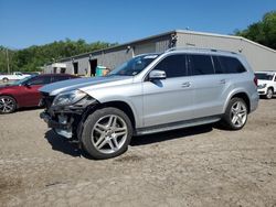 Salvage cars for sale from Copart West Mifflin, PA: 2014 Mercedes-Benz GL 550 4matic