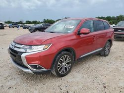 Vehiculos salvage en venta de Copart New Braunfels, TX: 2017 Mitsubishi Outlander SE