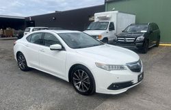 Acura TLX Advance salvage cars for sale: 2015 Acura TLX Advance