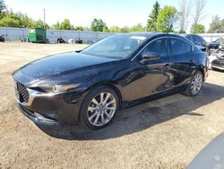 Salvage cars for sale from Copart Bowmanville, ON: 2020 Mazda 3 Preferred