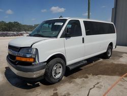 Chevrolet Express g3500 lt salvage cars for sale: 2020 Chevrolet Express G3500 LT