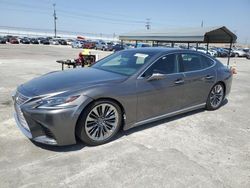 Salvage cars for sale at Sun Valley, CA auction: 2018 Lexus LS 500 Base