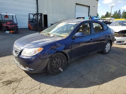 Salvage cars for sale from Copart Woodburn, OR: 2010 Hyundai Elantra Blue