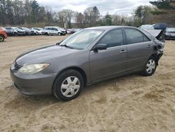 Salvage cars for sale at North Billerica, MA auction: 2005 Toyota Camry LE