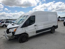 Salvage trucks for sale at Sikeston, MO auction: 2018 Ford Transit T-250