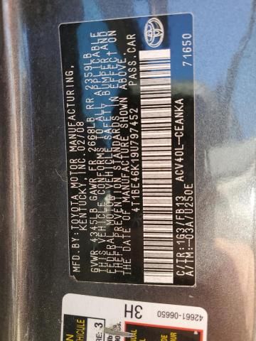 2009 Toyota Camry Base