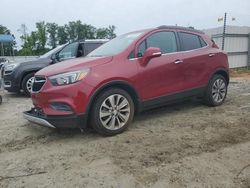 Salvage cars for sale from Copart Spartanburg, SC: 2019 Buick Encore Preferred