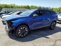 Salvage cars for sale at Exeter, RI auction: 2024 KIA Sportage X Line