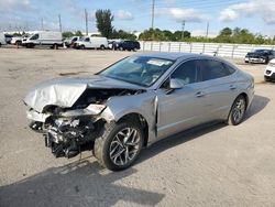 Salvage cars for sale from Copart Miami, FL: 2020 Hyundai Sonata SEL