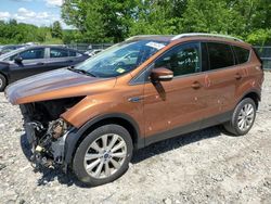 Ford Vehiculos salvage en venta: 2017 Ford Escape Titanium