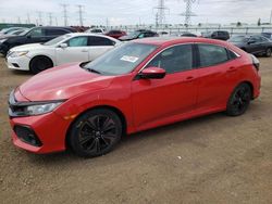 Salvage cars for sale at Elgin, IL auction: 2018 Honda Civic EX