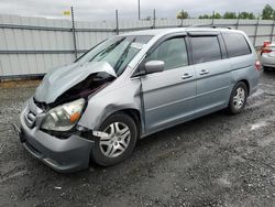 Salvage cars for sale at Lumberton, NC auction: 2007 Honda Odyssey EX