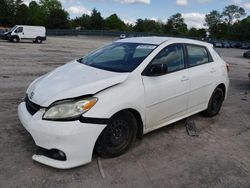 Salvage cars for sale from Copart Madisonville, TN: 2013 Toyota Corolla Matrix