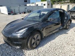 Salvage vehicles for parts for sale at auction: 2021 Tesla Model 3
