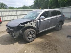 Salvage Cars with No Bids Yet For Sale at auction: 2017 Mitsubishi Outlander SE