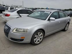 Buy Salvage Cars For Sale now at auction: 2007 Audi A6 3.2 Quattro