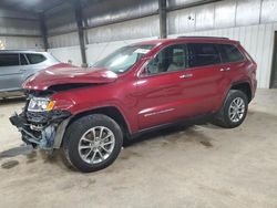 Salvage cars for sale from Copart Des Moines, IA: 2015 Jeep Grand Cherokee Limited