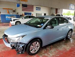 Salvage cars for sale at Angola, NY auction: 2012 Chevrolet Cruze LS