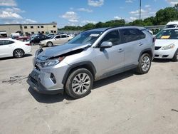 Salvage cars for sale from Copart Wilmer, TX: 2019 Toyota Rav4 XLE Premium