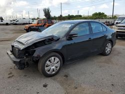 Salvage cars for sale at Miami, FL auction: 2014 Volkswagen Jetta SE