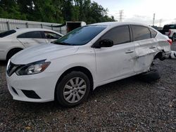 Nissan salvage cars for sale: 2019 Nissan Sentra S